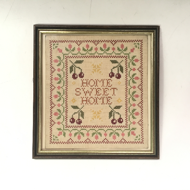 ARTWORK, Tapestry or Embroidery (Medium) - Home Sweet Home